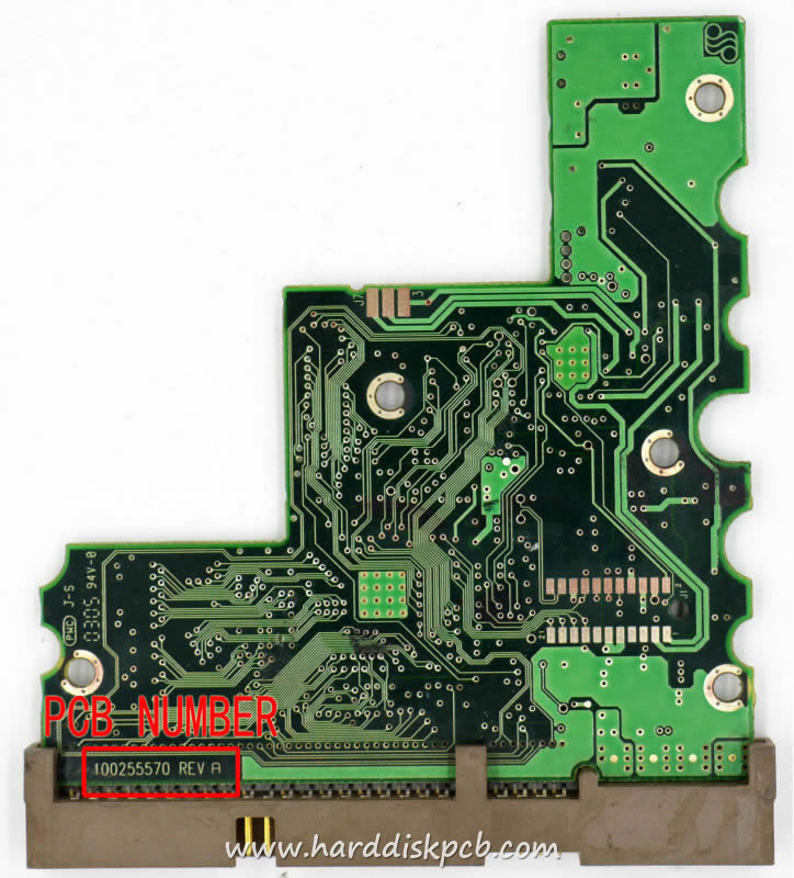 HDD PCB SEAGATE Logic Board 100255570 REV A (image for) HDD PCB SEAGATE Logic Board 100255570 REV A